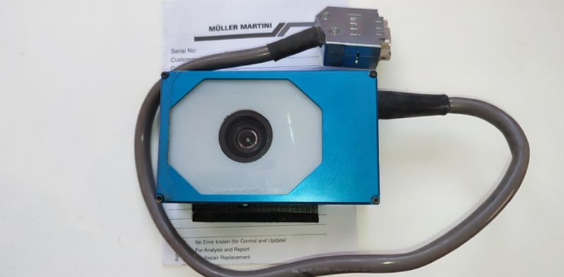 4401.0012 Scanner for Muller Martini printing machines used in industrial printing equipment.