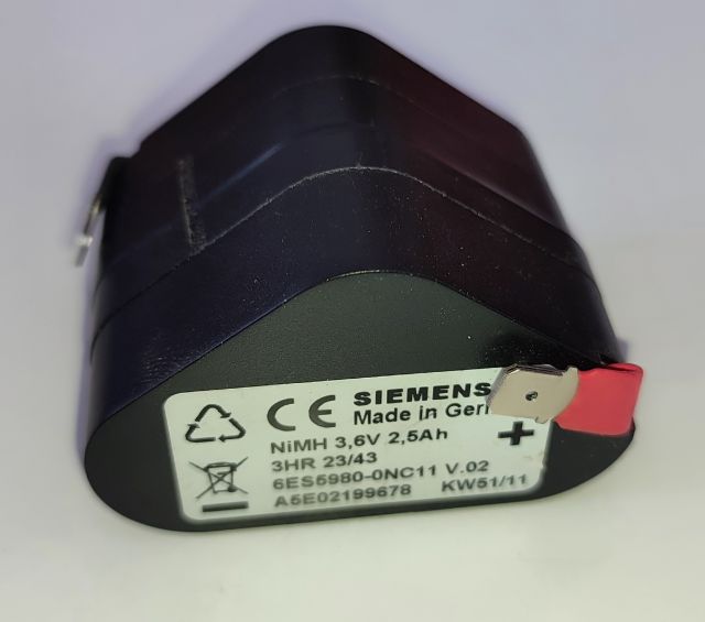 6ES5980-0NC11 Siemens Battery for Heidelberg Goss M600 printing machines used in industrial printing equipment.