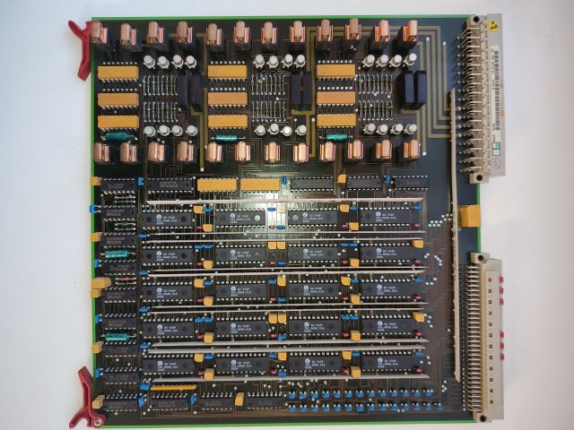 Electronic Card 00.785.0370/01 an electronic spare part for Heidelberg Goss M600 printing machines used in industrial printing equipment.