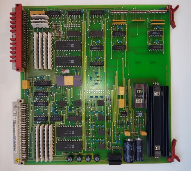 Electronic Card 81.186.5385/02B an electronic spare part for Heidelberg Goss M600 printing machines used in industrial printing equipment.