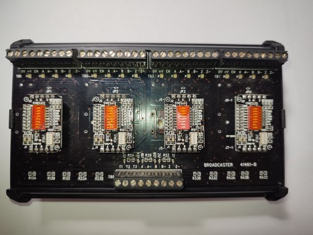 Electronic Card Broadcaster 41461-B an electronic spare part for Heidelberg Goss M600 printing machines used in industrial printing equipment.