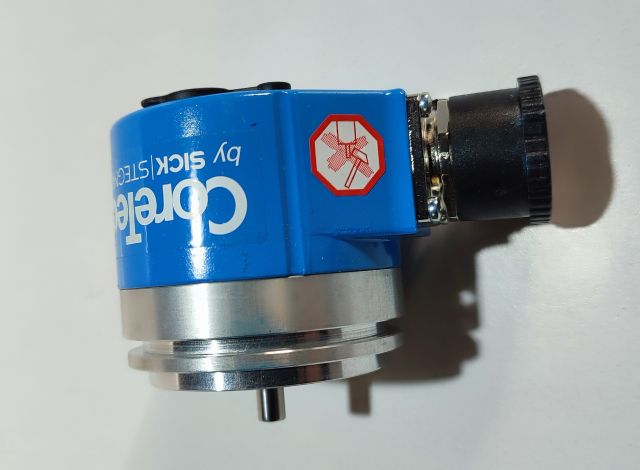 Encoder SICK DRS60-E1A00500 an electronic spare part for Heidelberg Goss M600 printing machines used in industrial printing equipment.