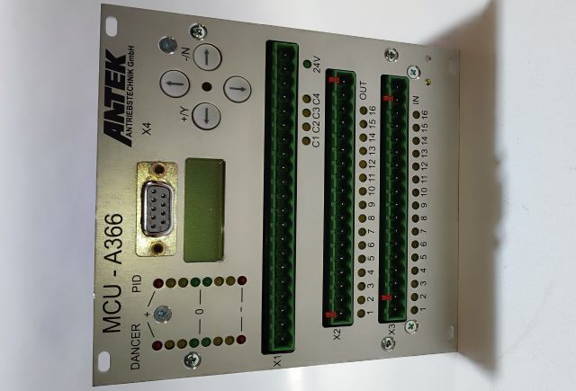 Motor Controller ANTEK MCU-A366 an electronic spare part for Heidelberg Goss M600 printing machines used in industrial printing equipment.