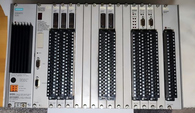 SIEMENS SIMATIC 505-6660 Power Supply Module for Heidelberg Goss M600 printing machines used in industrial printing equipment.