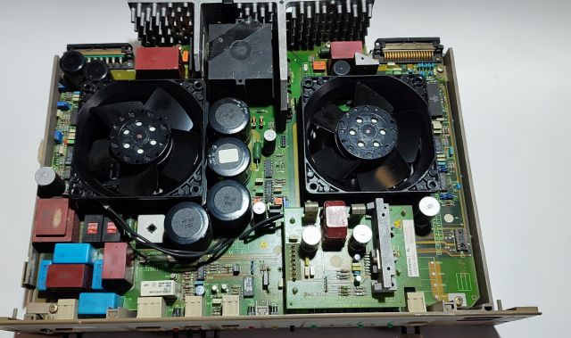 Siemens SIMATIC S5, 6ES5955-3LF12 Power Supply Module an electronic spare part for Heidelberg Goss M600 printing machines used in industrial printing.