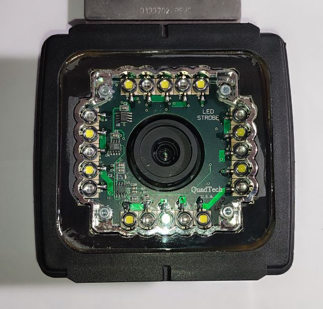 191271 QuadTech MultiCam Web Scanner for Heidelberg Goss M600 printing machines used in industrial printing equipment.