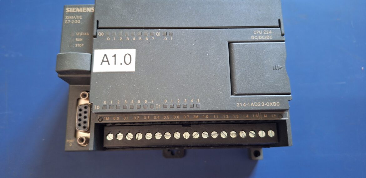 6ES7 214-1AD23-0XB0 Controller for Ruge & Singer RS 200 printing machines. New and used spare parts for printing machines.