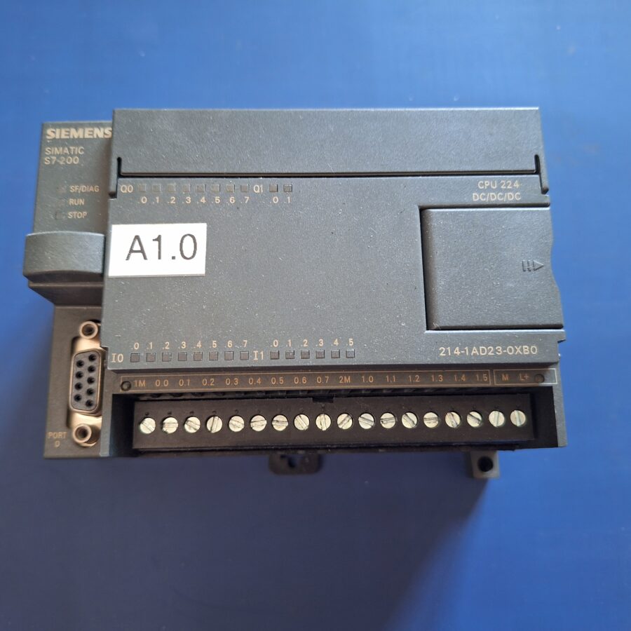 6ES7214-1AD23-0XB0 Jednostka CPU PLC do maszyn poligraficznych Ruge & Singer RS 200. Nowe i używane części zamienne do maszyn poligraficznych.
